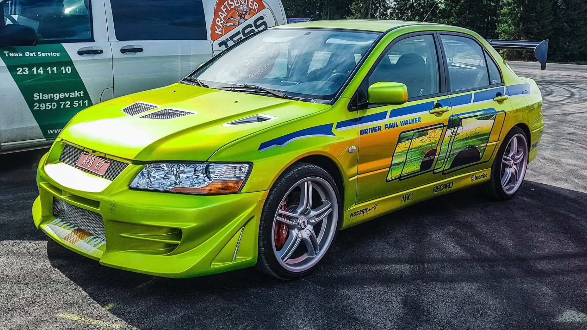 Mitsubishi Lancer Evolution VII Форсаж 2