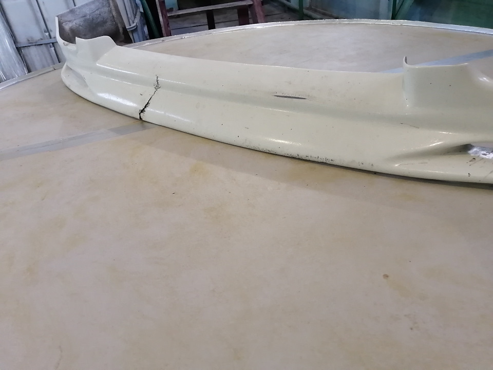 Ремонт стеклопластиковой \"губы\" — Subaru Impreza (GC, GF), 2,5 л, 1998 ...