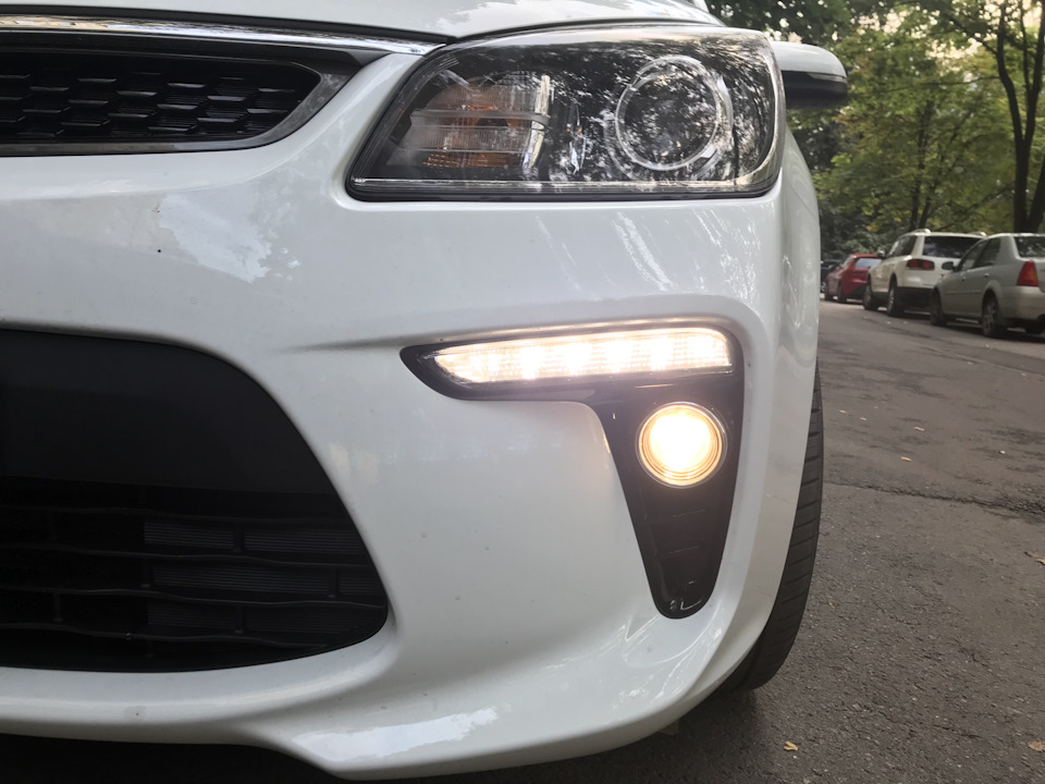 Замена противотуманных ламп — KIA Rio (4G), 1,6 л, 2019 года ...