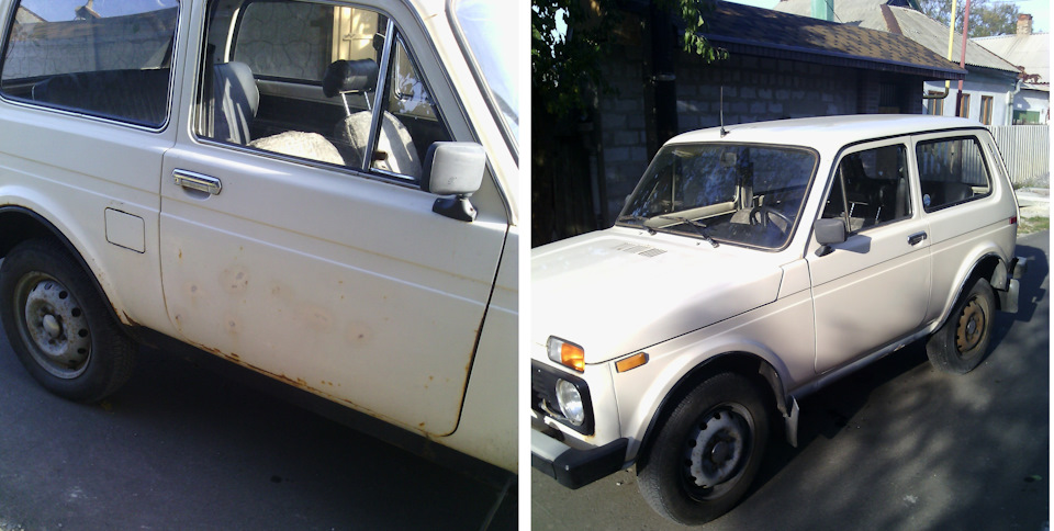 покраска с баллончика — Lada 4x4 3D, 1,6 л, 1987 года | своими руками ...