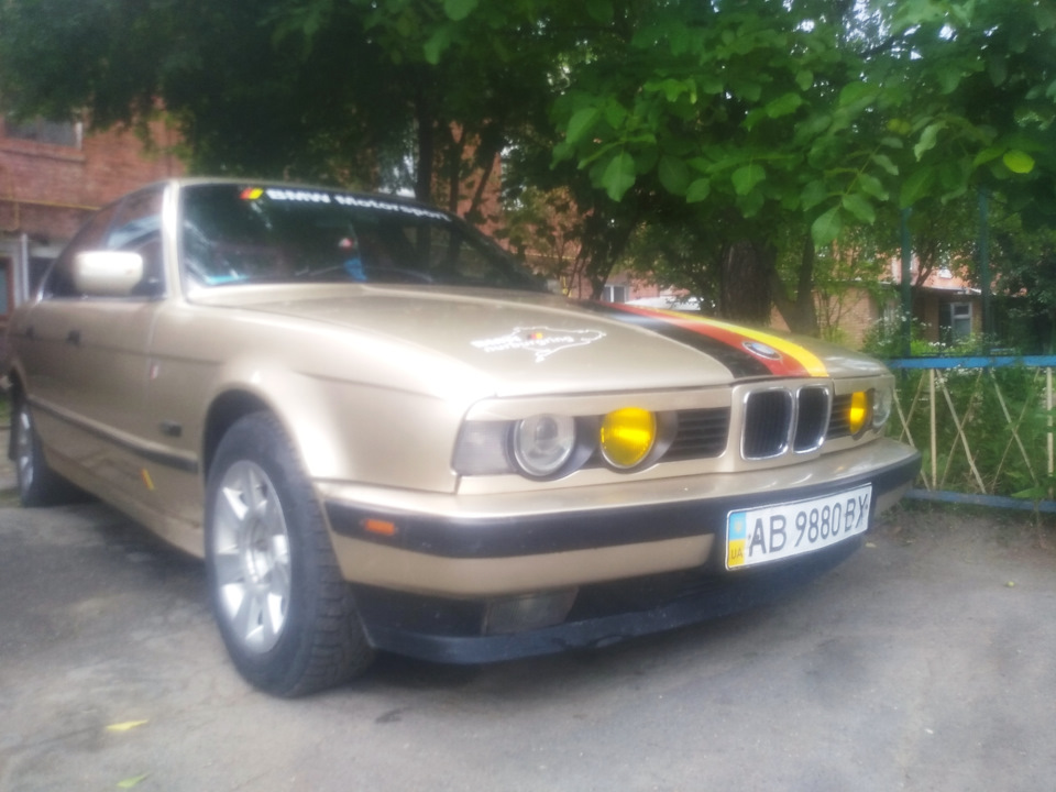 Замена задних подшипников на ступице е34 — BMW 5 series (E34), 2 л ...