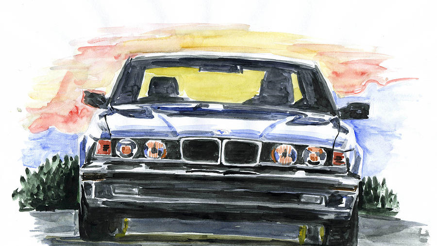 Рисунок 32. BMW e32 Art. БМВ 7 е32 арт. БМВ 32 рисунок. E32 BMW рисунки.