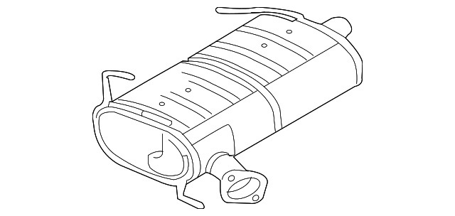 1571B134 Глушитель Mitsubishi | Запчасти на DRIVE2