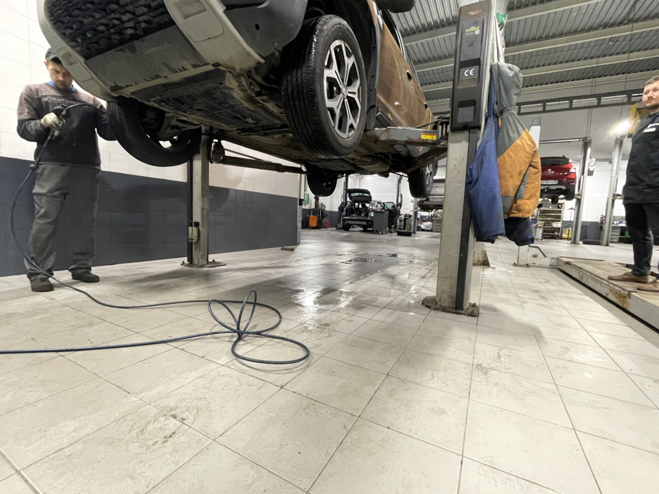 53 000 замена масла, развал/схождение — Renault Duster (2G), 1,3 л ...