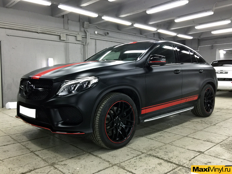 Мерседес AMG GLE 63 красный