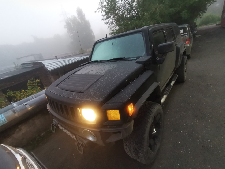 Трапеция дворников — Hummer H3, 3,5 л, 2005 года | своими руками | DRIVE2