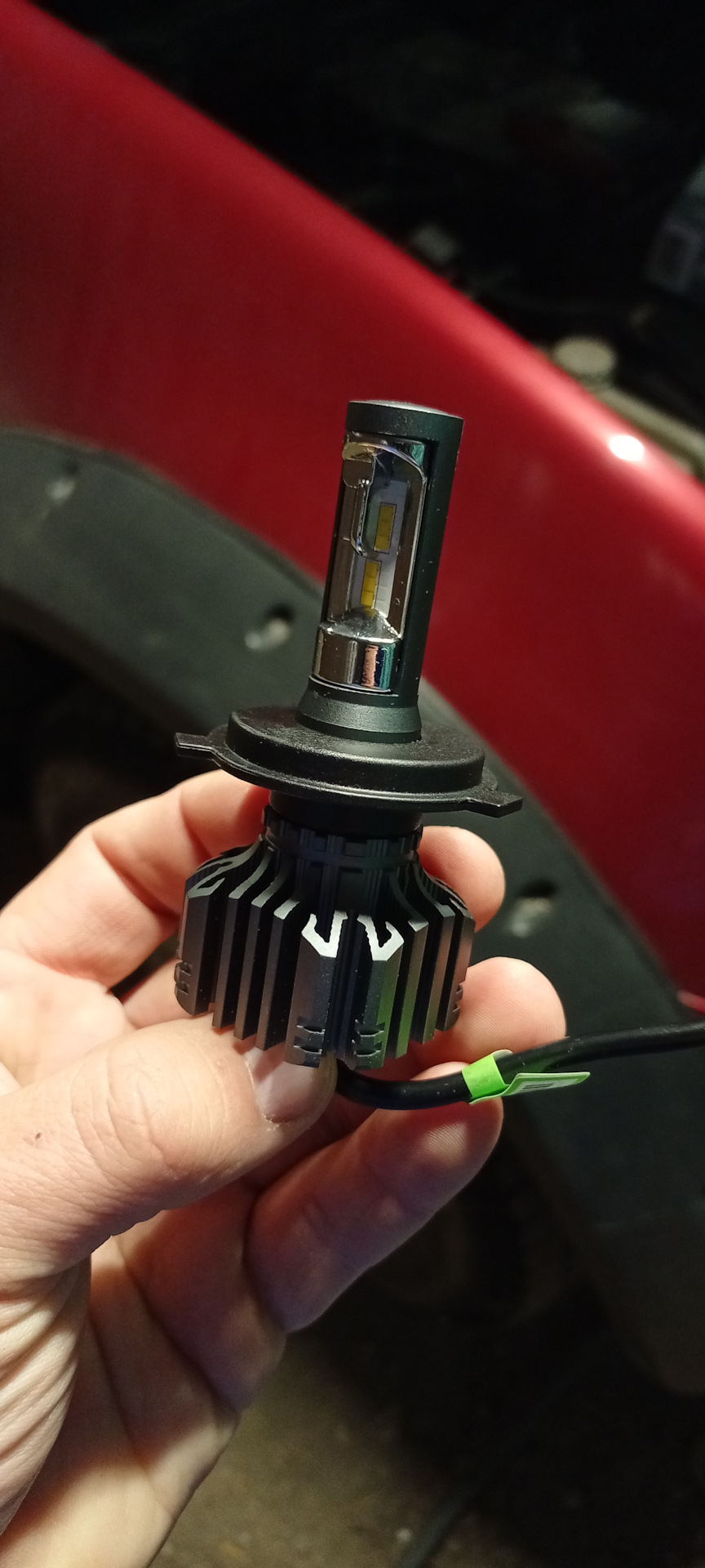 Замена в головном свете галогеновых ламп на светодиодные — Mitsubishi ...