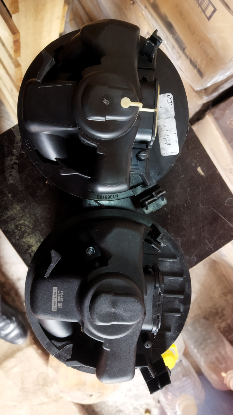 Моторчик печки NRF 34031 — Nissan Micra (K12), 1,2 л, 2006 года