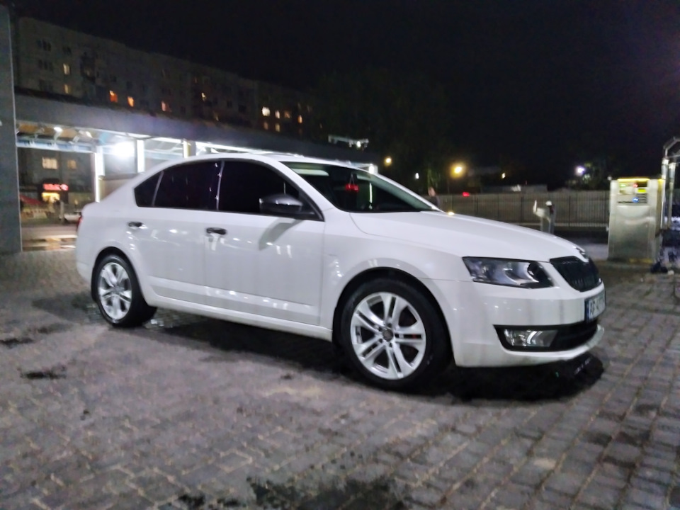 Вот скоро зима… — Skoda Octavia A7 Mk3, 1,6 л, 2014 года | шины | DRIVE2