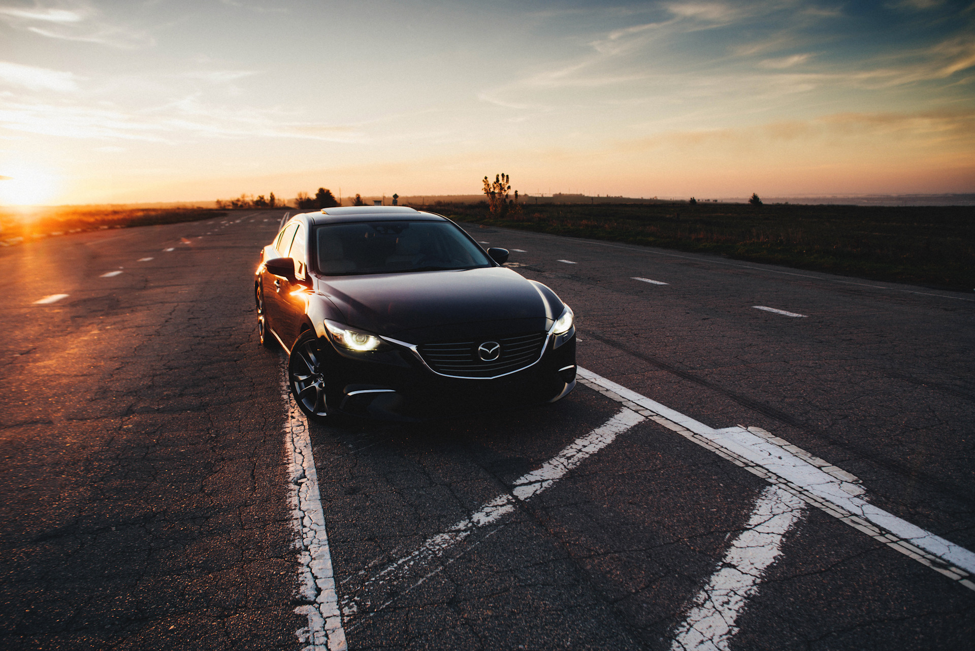 Mazda 3 Sunset