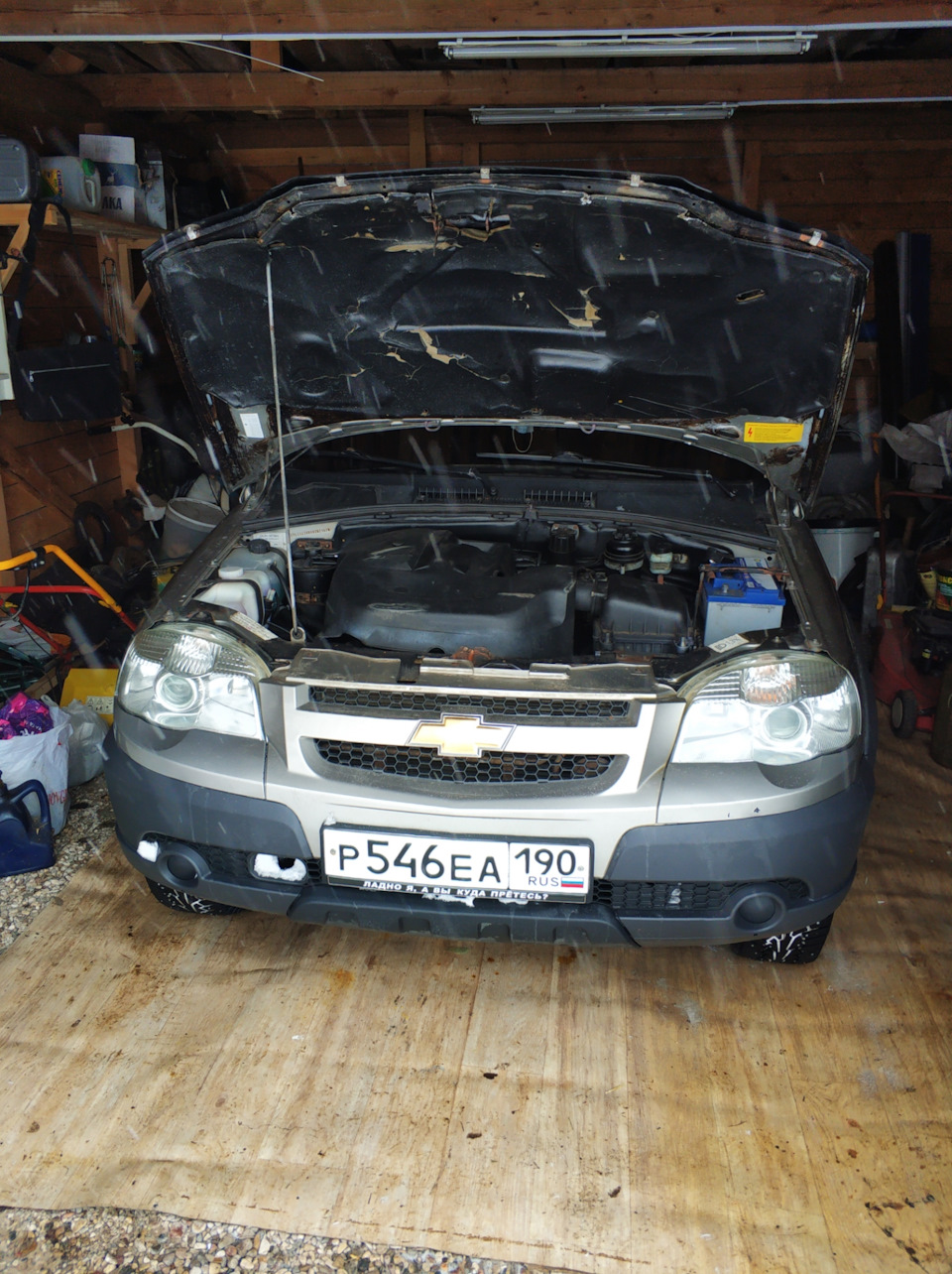 Замена резистора печки. — Chevrolet Niva GLX, 1,7 л, 2010 года | своими ...