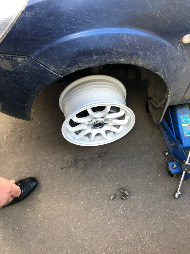 Диски Аля ворк — Ford Fiesta (Mk V), 1,6 л, 2005 года | колёсные диски ...