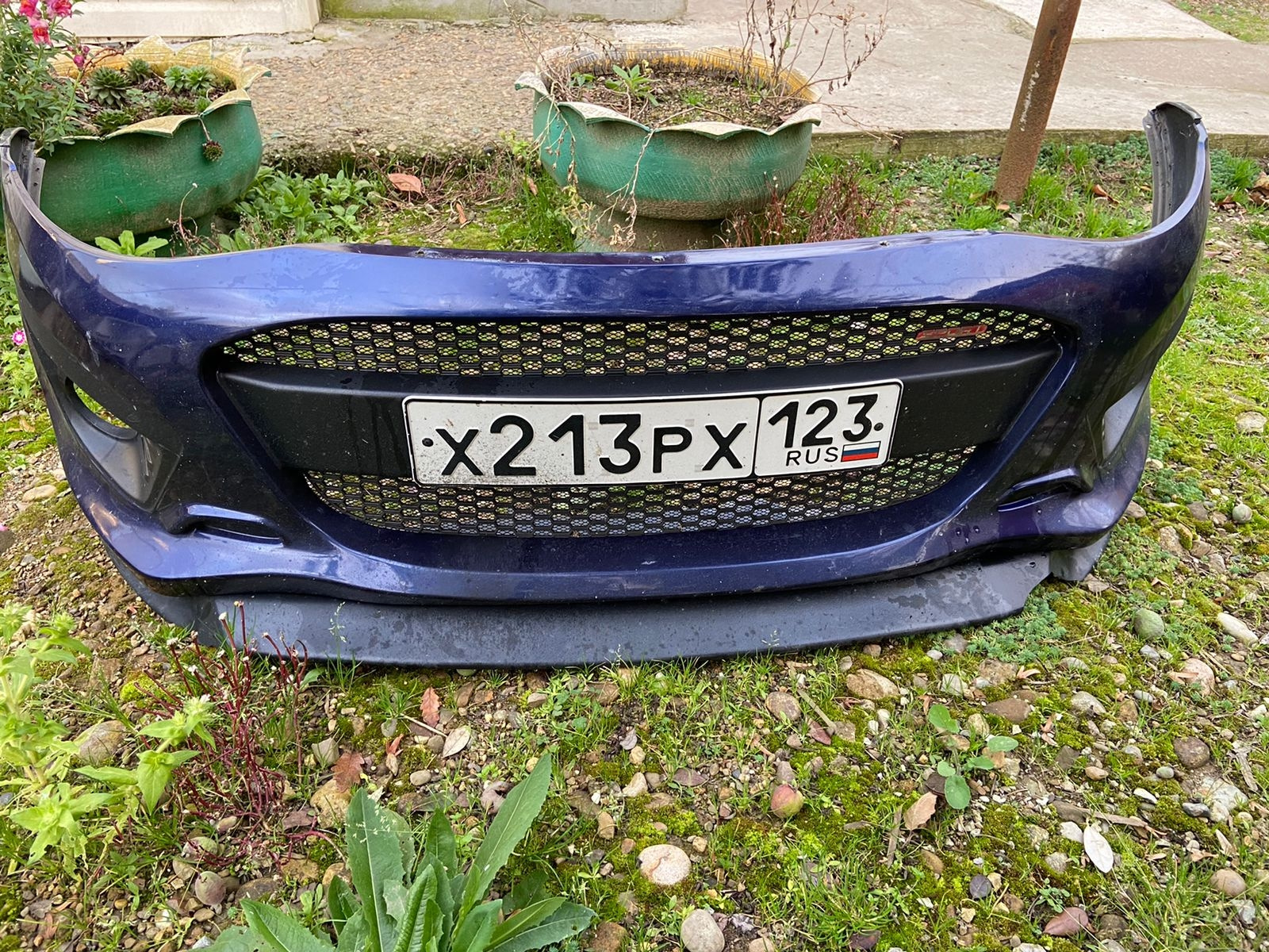 Установка нового бампера — Lada Калина Спорт (2G), 1,6 л, 2016 года ...
