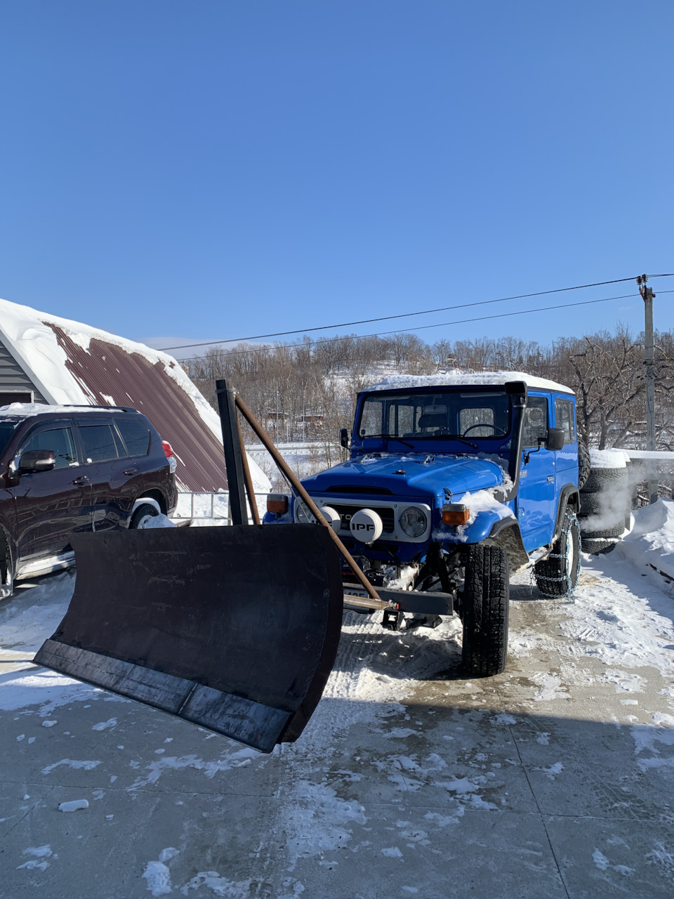 Конструкторское бюро Рога и копыта — Toyota Land Cruiser 40, 4,3 л, 1982  года | аксессуары | DRIVE2