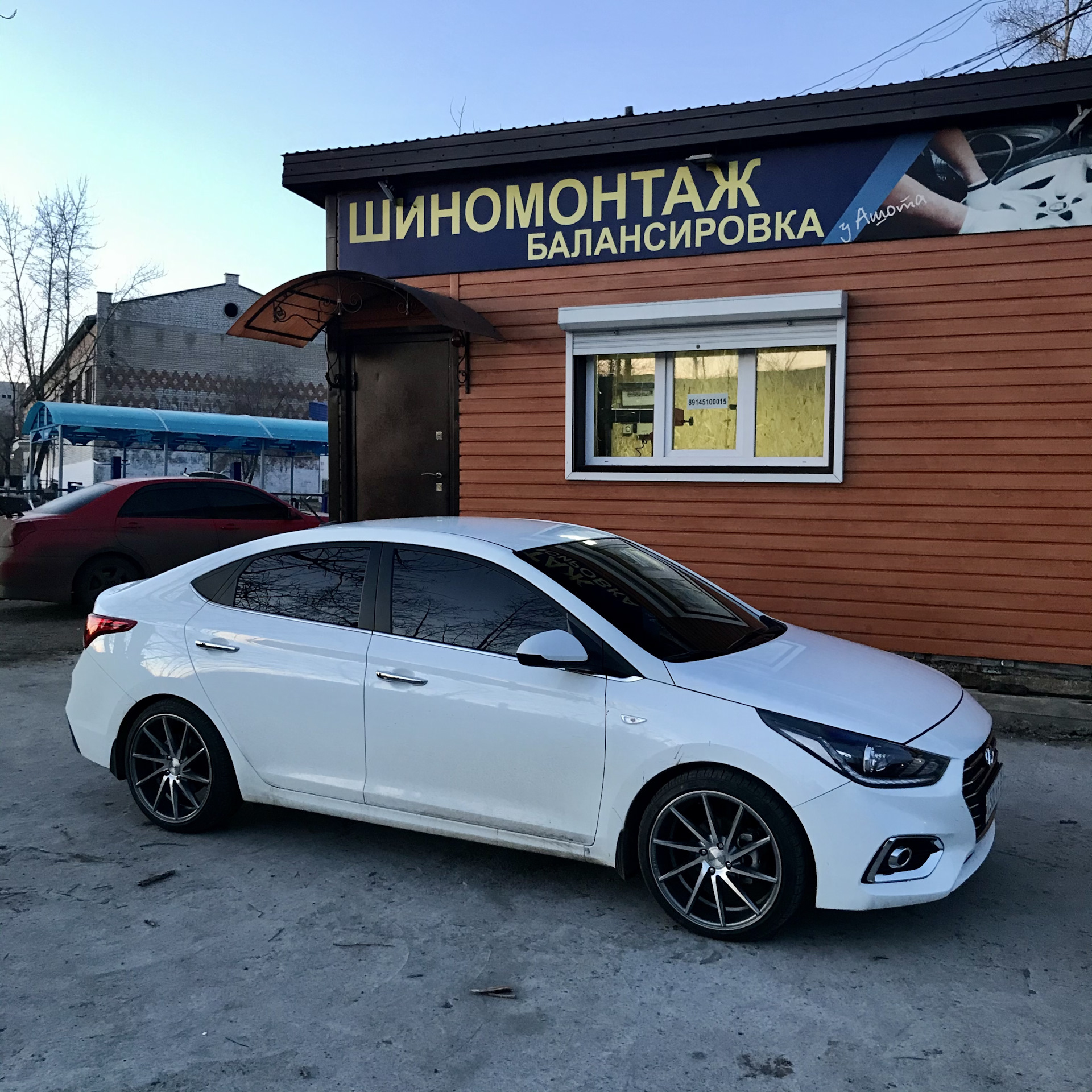 Vossen r18 — Hyundai Solaris (2G), 1,6 л, 2018 года | колёсные диски |  DRIVE2