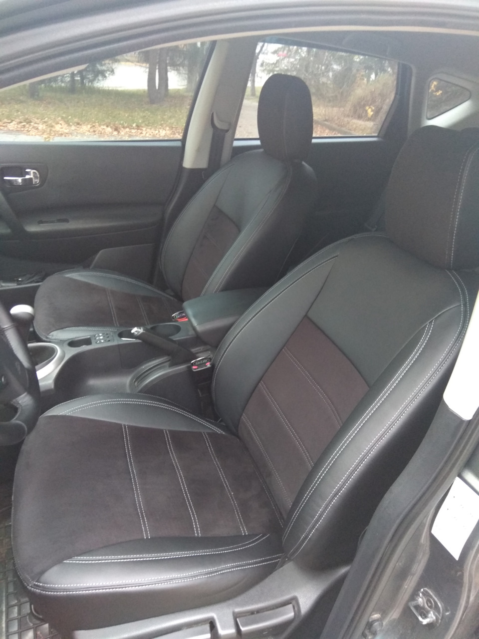 Кашкай чехлы — Nissan Qashqai (1G), 1,6 л, 2013 года | другое | DRIVE2