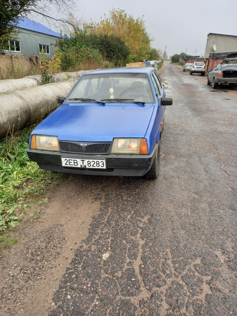 Покраска молотковой краской 2 — Lada 2109, 1,5 л, 2000 года | своими руками  | DRIVE2