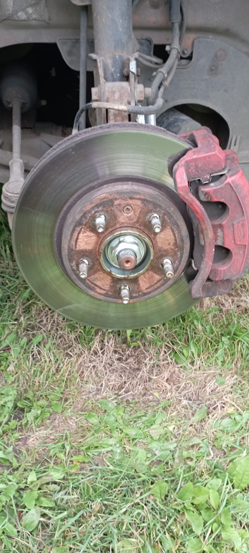 С трещиной — Chevrolet Captiva (1G)