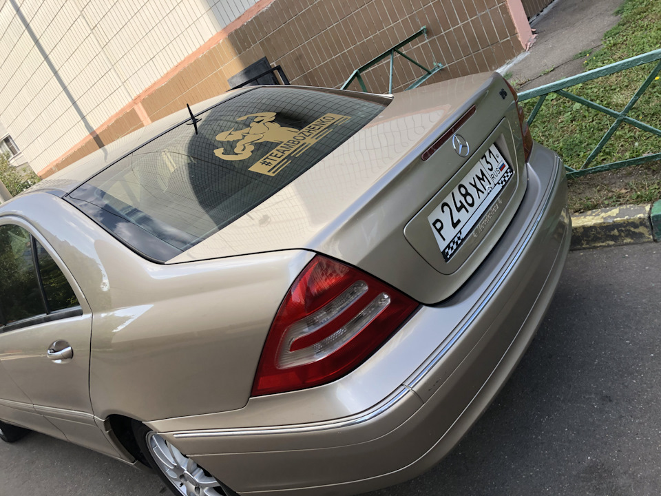 #teambozhenko💪 — Mercedes-Benz C-Class (W203), 2,6 л, 2000 года ...