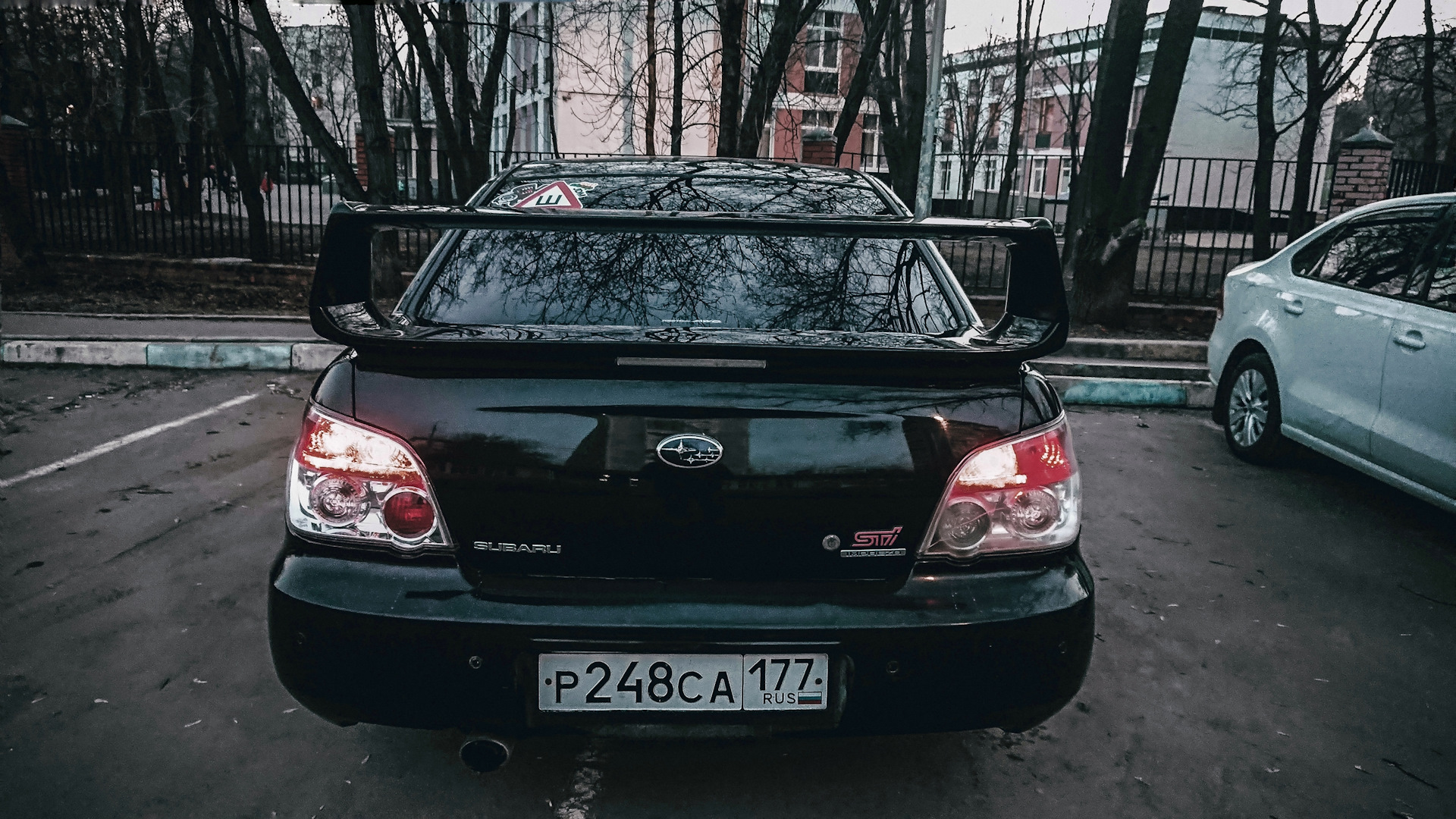 Спойлер сбылась мечта идиотки Subaru Impreza GD GG 1 5 л