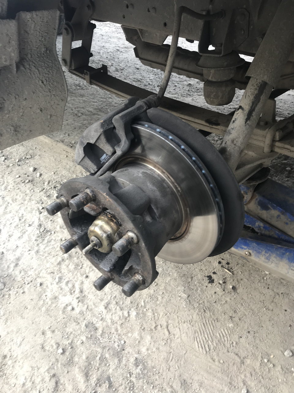 Замена шкварней, тормозных дисков — ГАЗ Газель, 2,5 л, 2012 года ...