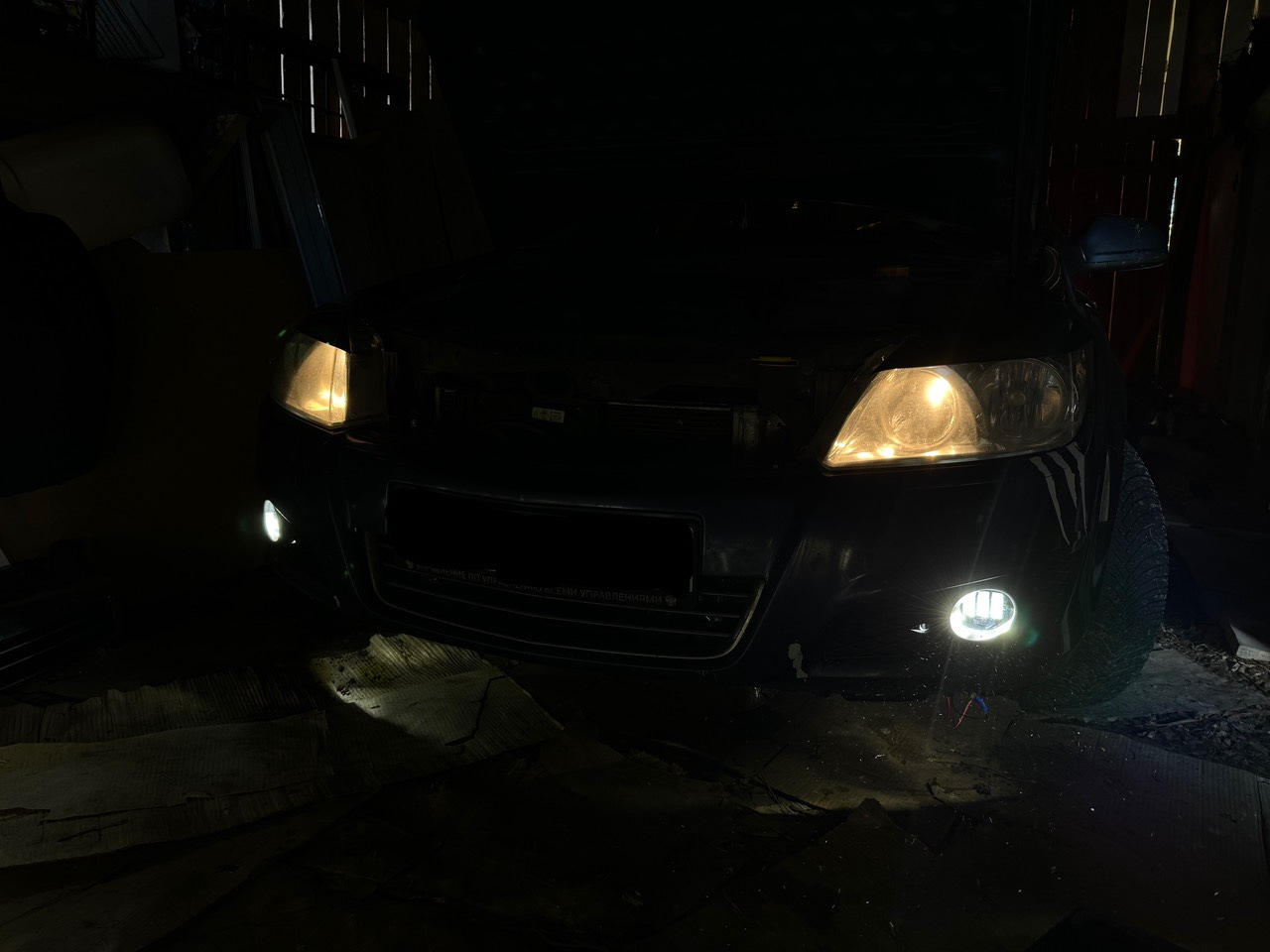 ЗАПИСЬ 33. ПТФ — Opel Astra H, 1,8 л, 2012 года | тюнинг | DRIVE2