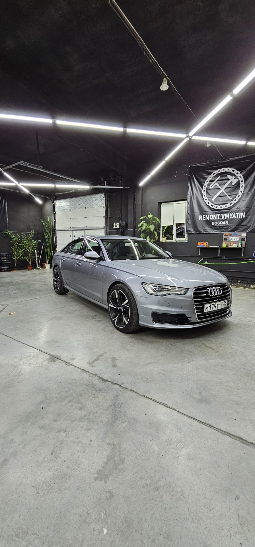 Примерка дисков №2 — Audi A6 (C7), 1,8 л, 2015 года | колёсные диски ...