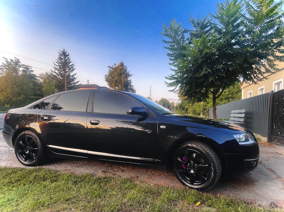 Покраска дисков в BLVCK — Audi A6 (C6), 2,7 л, 2005 года | стайлинг ...