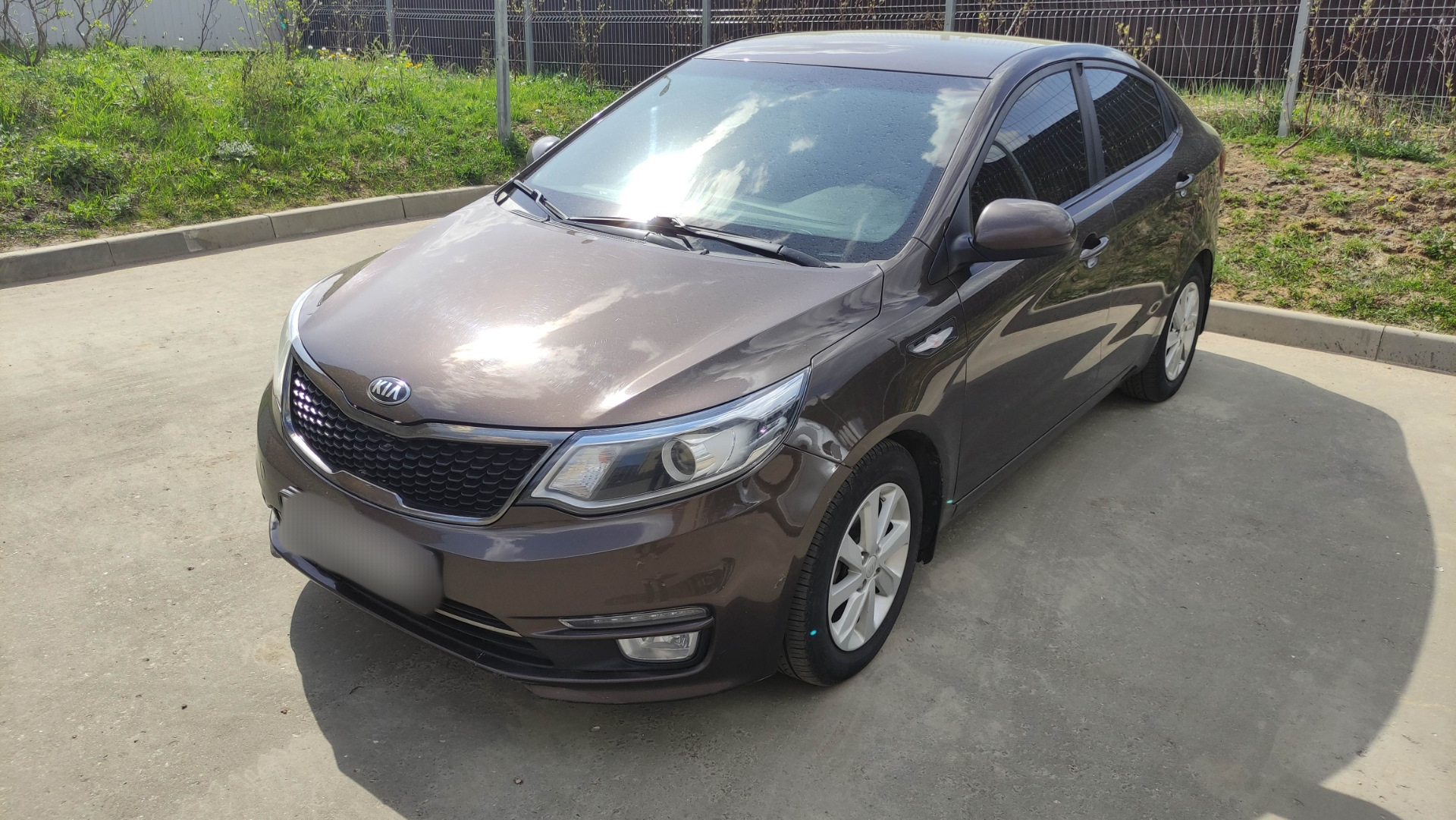 Осмотр 210. Kia Rio 1.6 AT 2016 г.в — DRIVE2