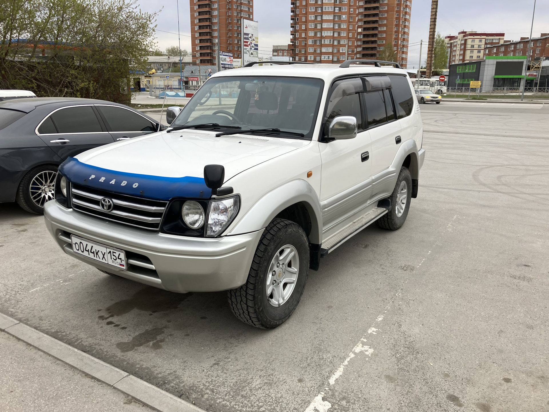 Prado 90 фары круглые