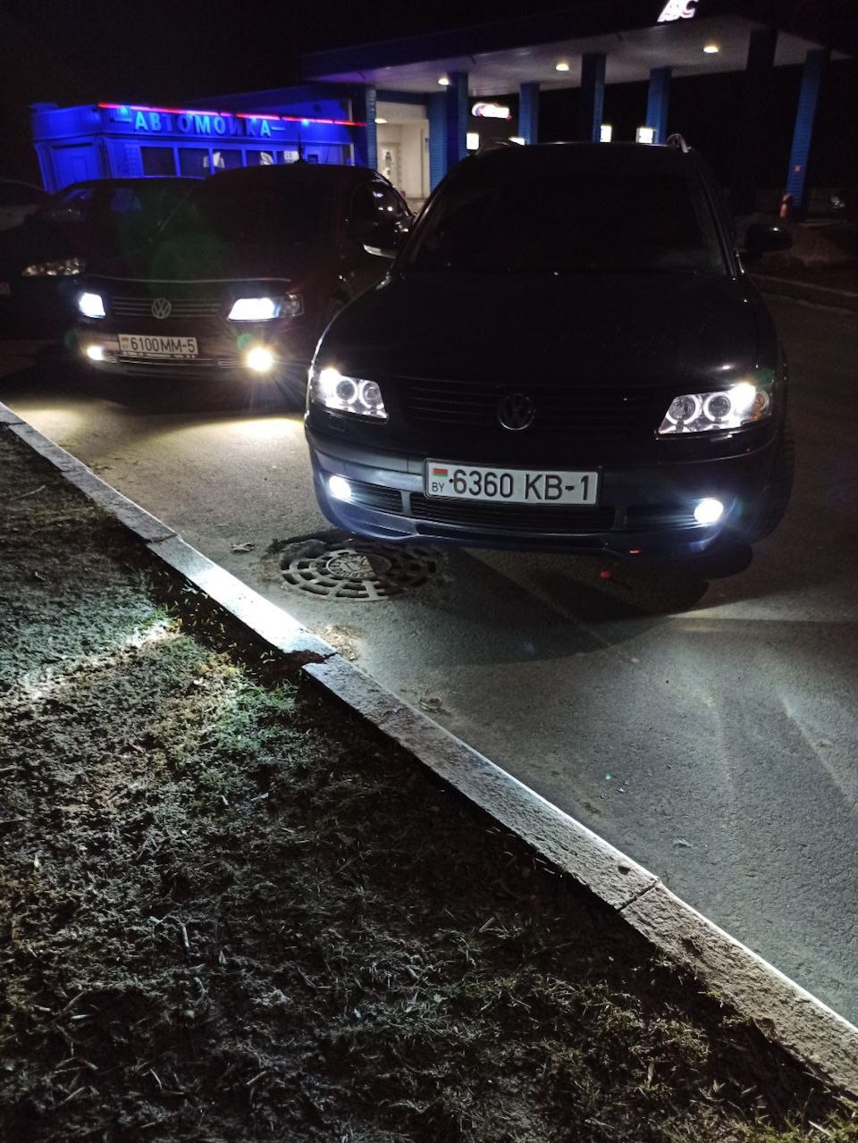 Противотуманки от б5+ в б5 — Volkswagen Passat B5, 1,9 л, 1998 года ...