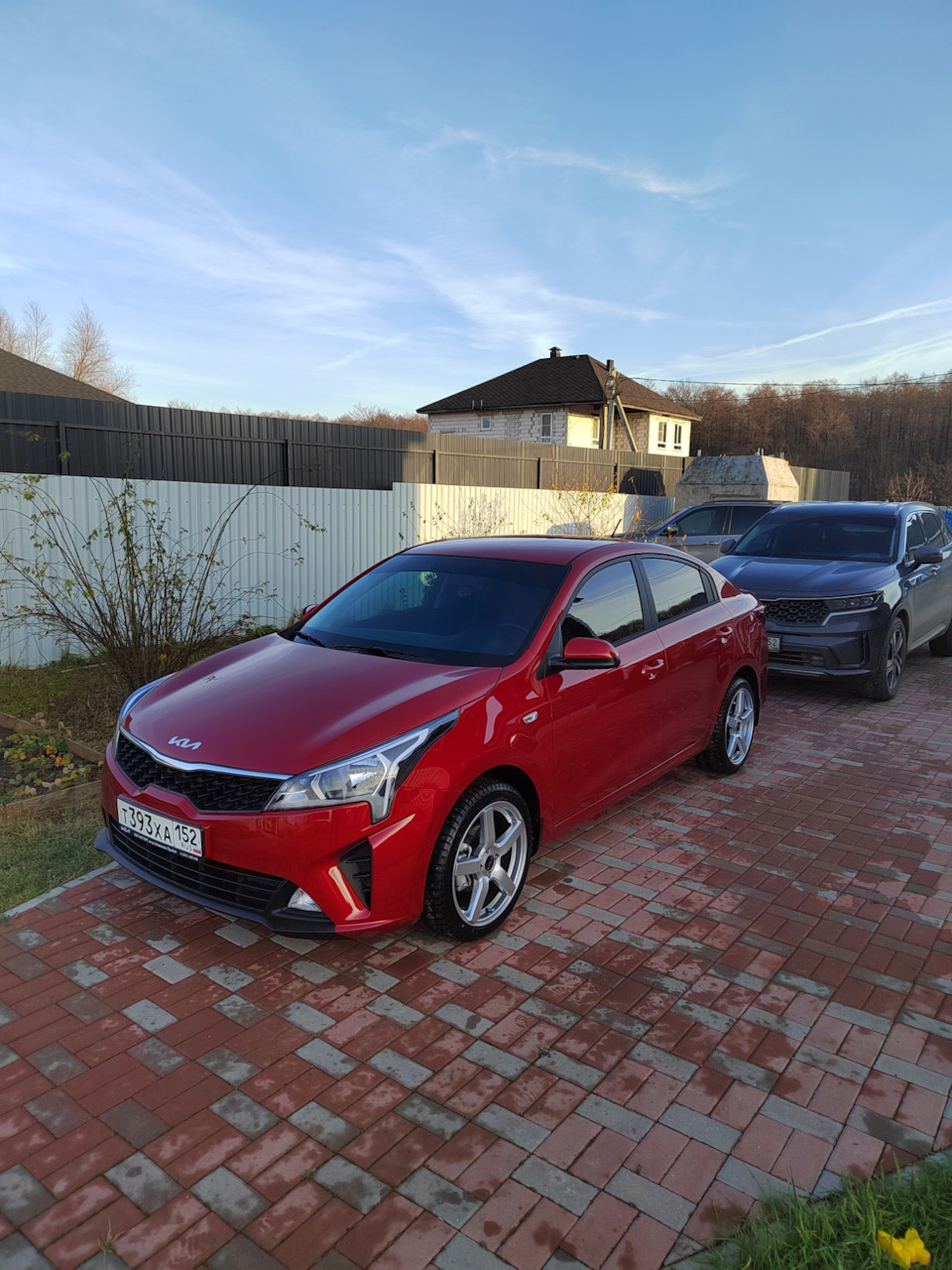 Колеса на рио r17 — KIA Rio (4G), 1,6 л, 2021 года | колёсные диски ...