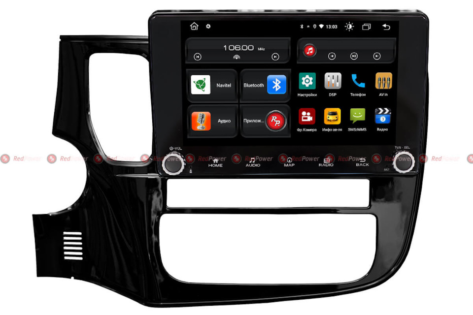 Промо фото. Не успел по фоткать на стенде, да и мысли были заняты другим. Тыкал пальцем по экрану, как малыш в картинки. — Mitsubishi Outlander (3G)