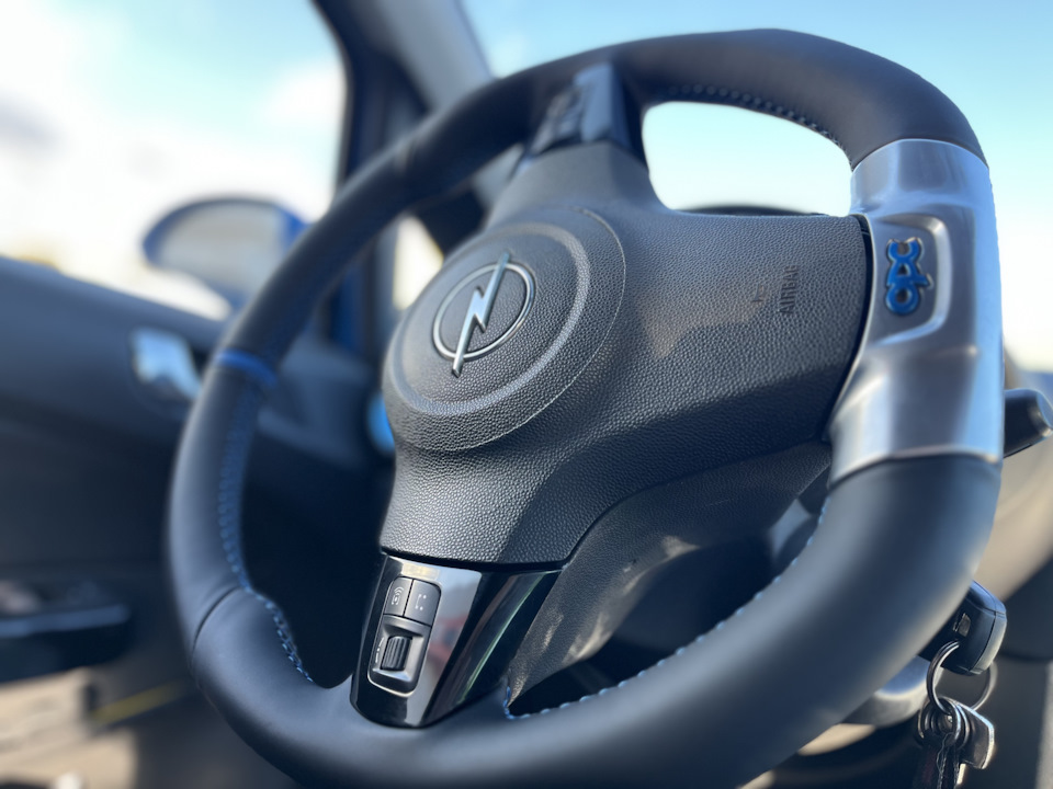 Перешив руля +ручка кпп — Opel Corsa D OPC, 1,6 л, 2008 года | стайлинг ...