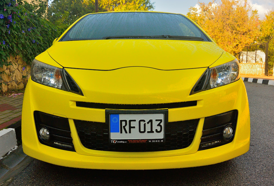 Установка мультируля на Toyota Vitz GS Sport — Toyota Vitz (130), 1,5 л ...