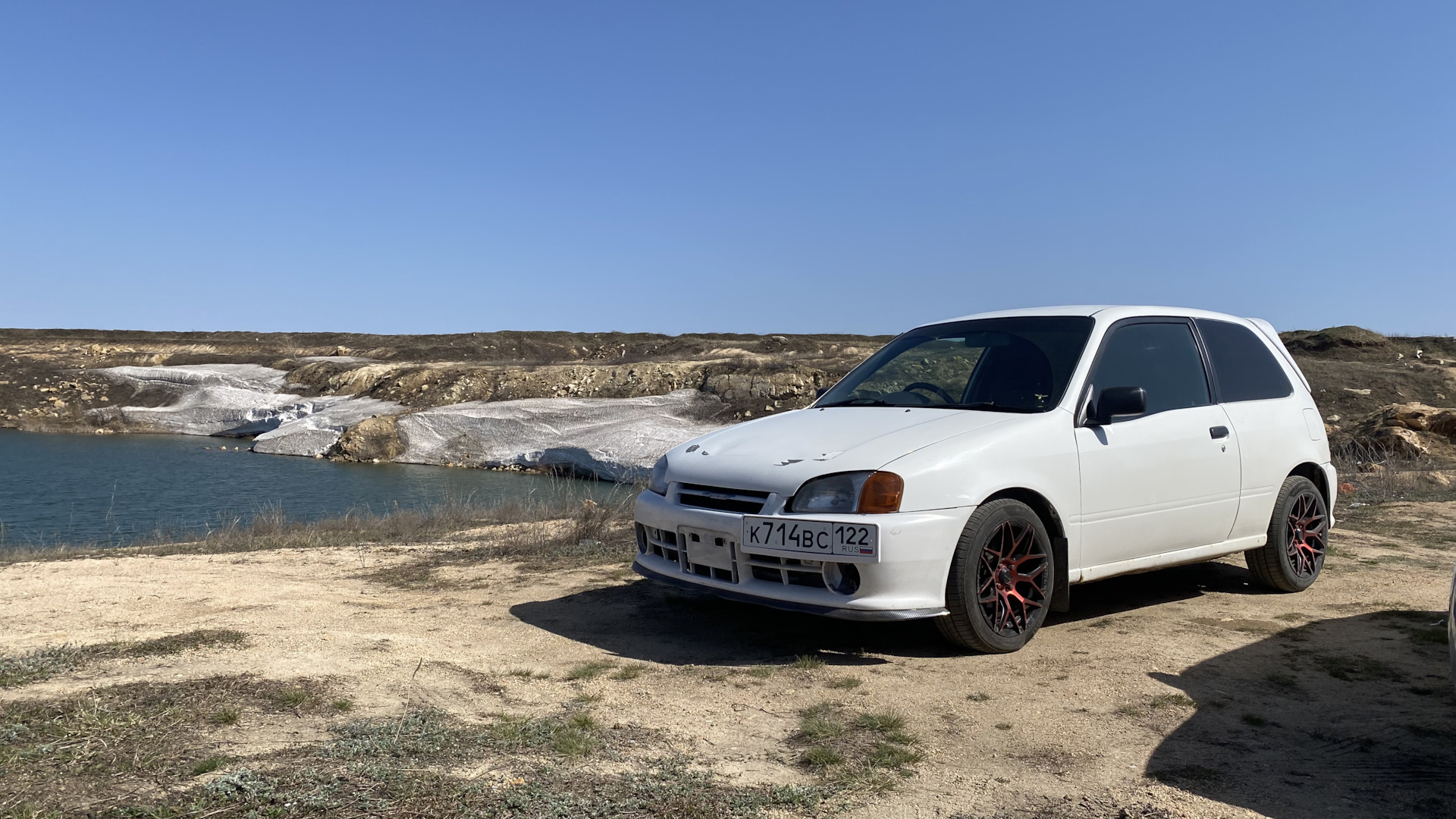 Toyota Starlet (90) 1.3 бензиновый 1998 | Белка⚡️❤️ на DRIVE2