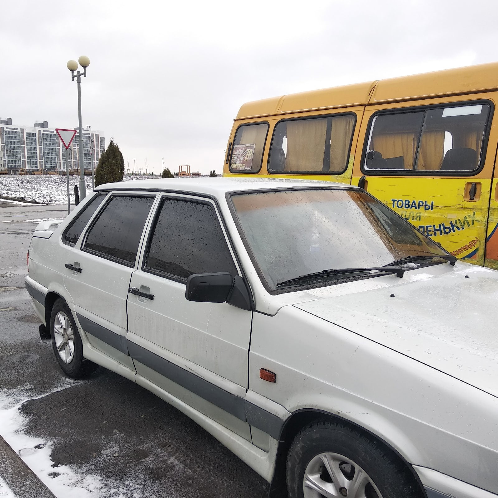 Полоска на лобовое стекло ваз 2115 — Lada 2115, 1,5 л, 2006 года | тюнинг |  DRIVE2