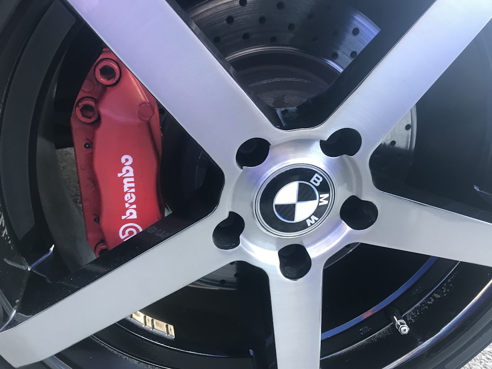 Очистка тормозных дисков — BMW 3 series (E46), 2,2 л., 2003 года ...