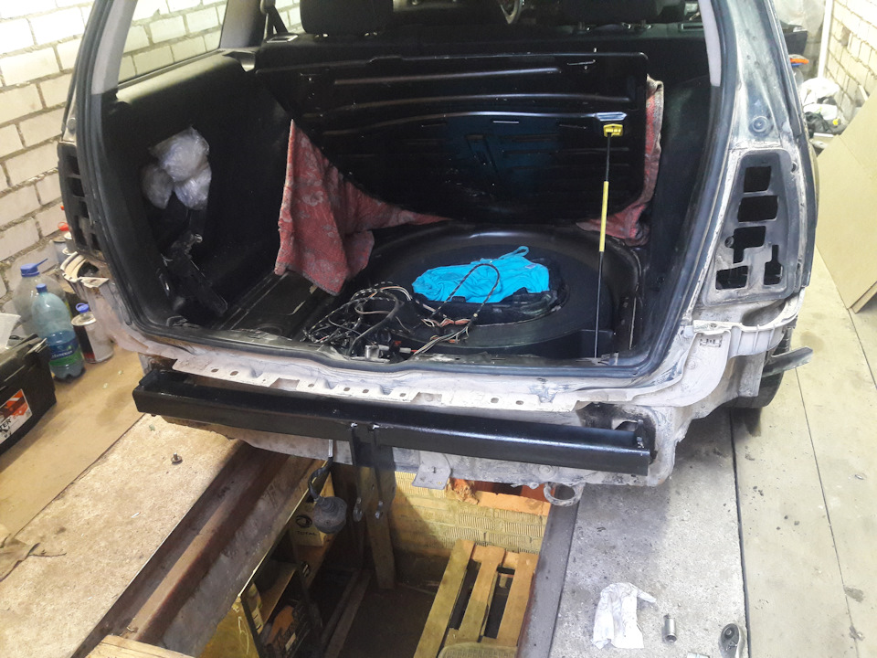 Установка фаркопа, наконец-то) — Volkswagen Golf Mk4, 1,9 л, 2002 года ...