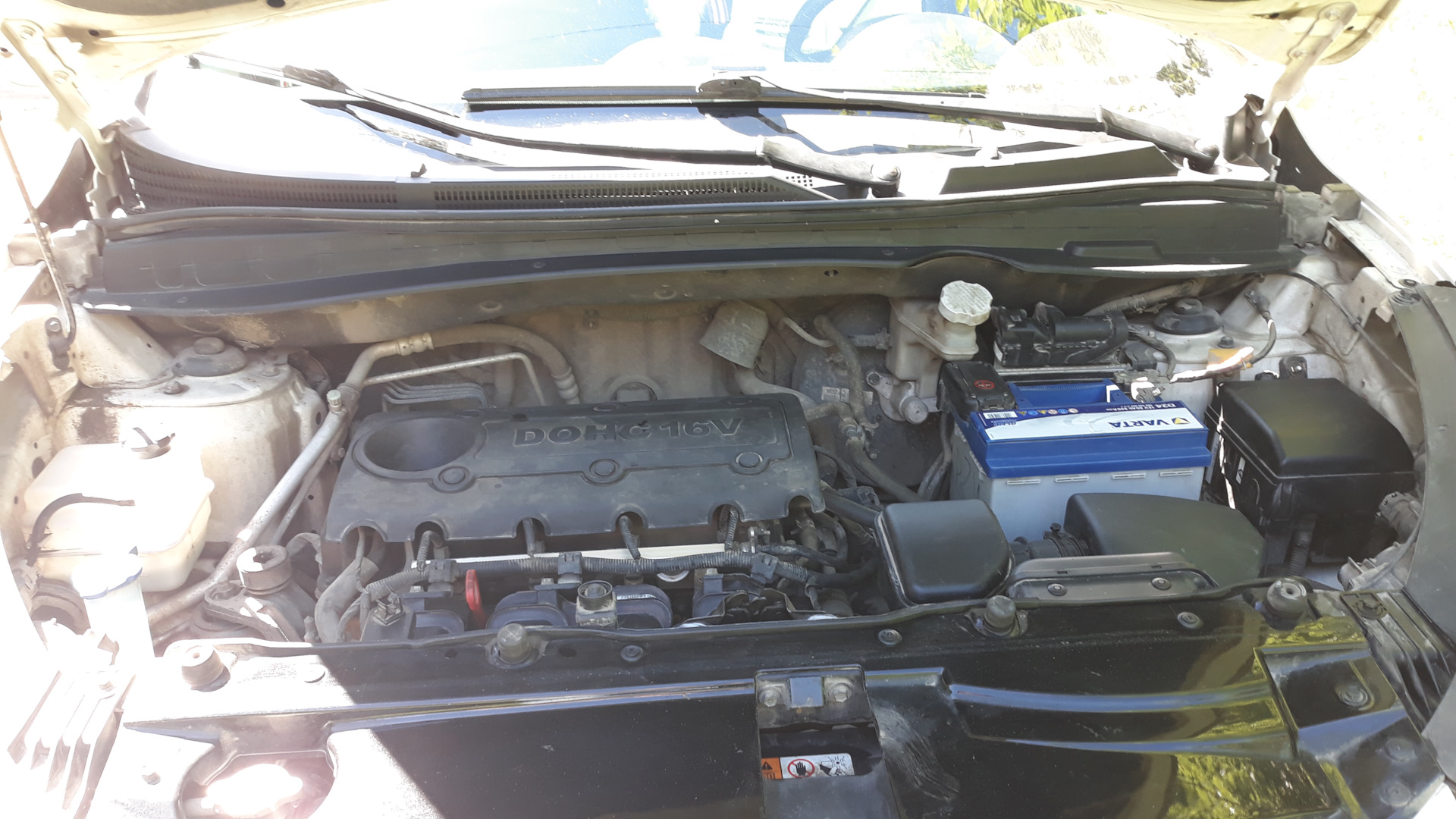 #8. Замена трапеции дворников. — Hyundai ix35, 2 л, 2012 года | своими ...