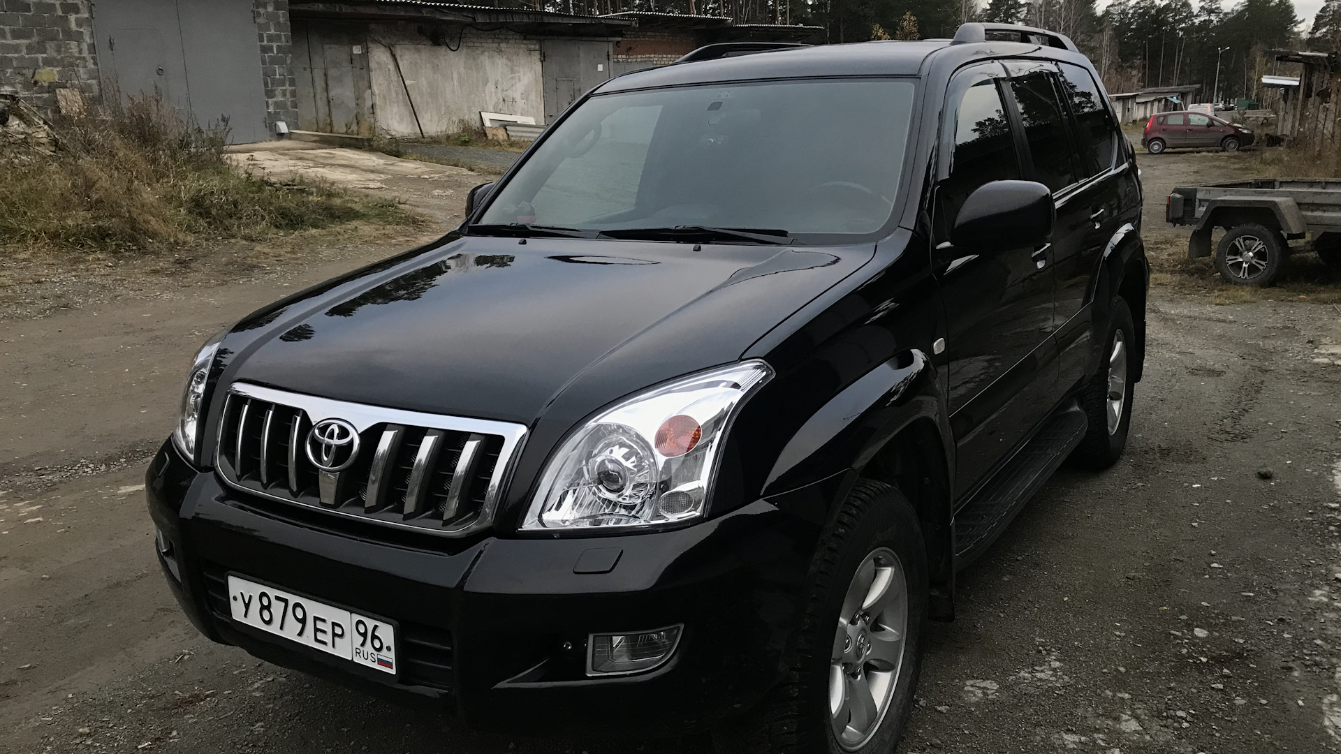 Toyota Land Cruiser Prado 120-series 4.0 бензиновый 2007 | BLACK 4.0 на  DRIVE2