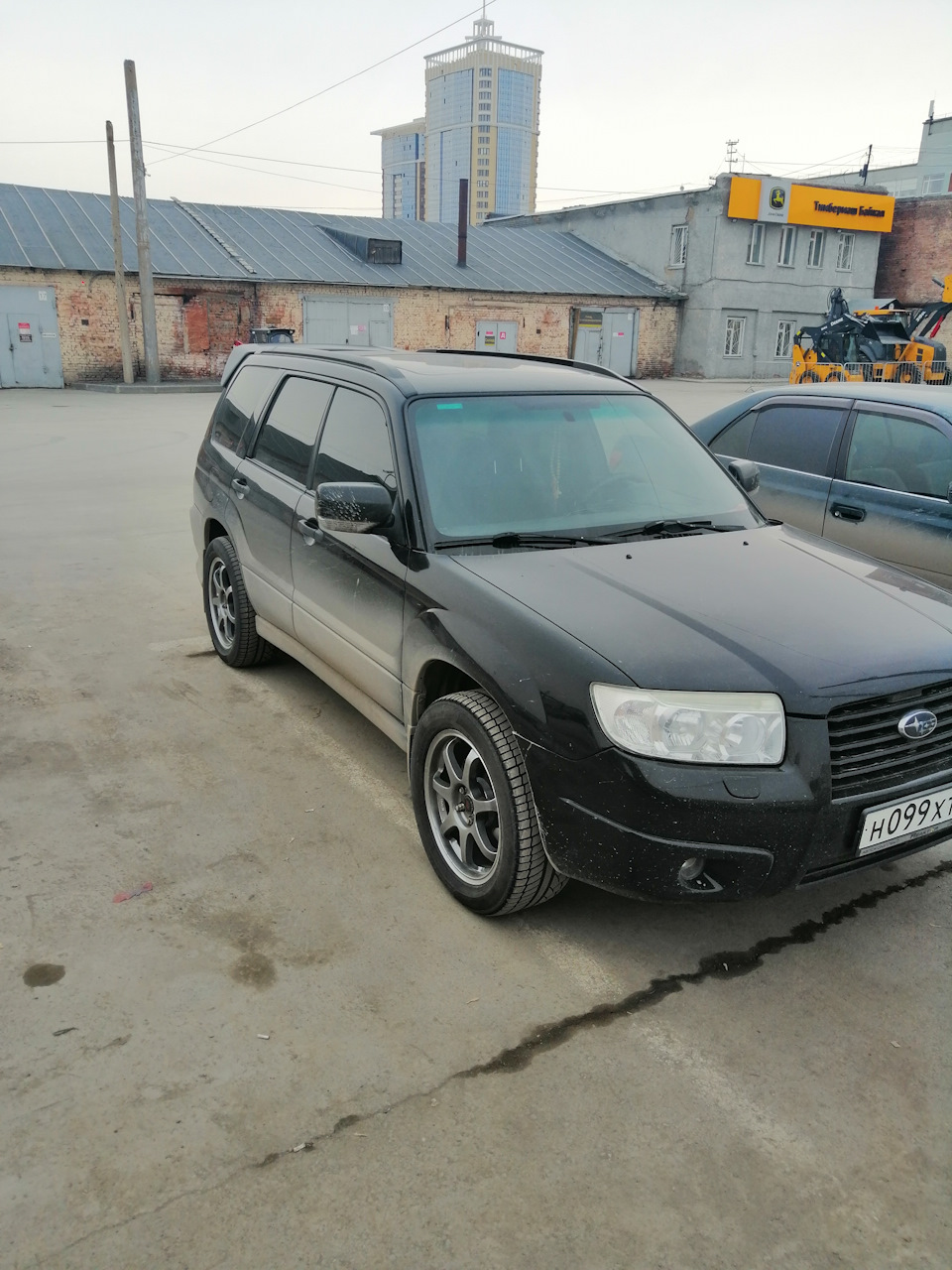 Новые диски! — Subaru Forester (SG), 2 л, 2007 года | колёсные диски |  DRIVE2