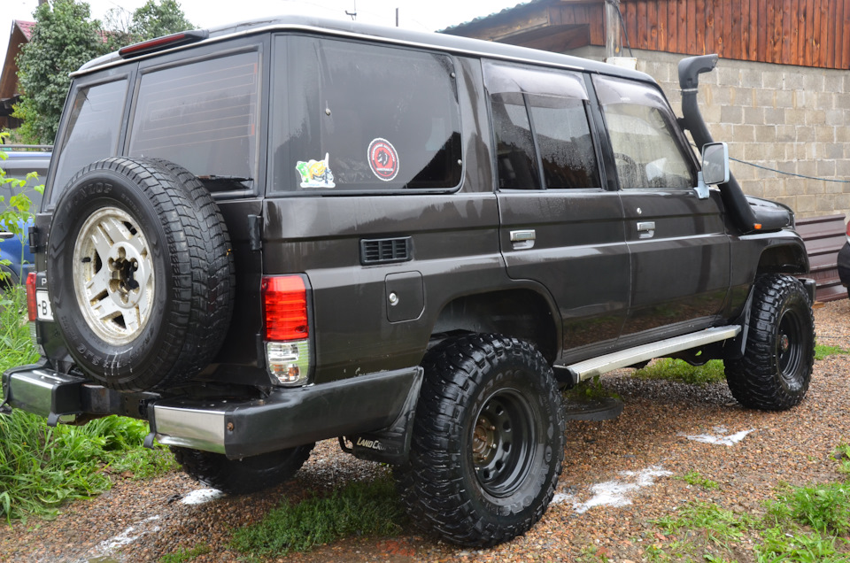 Photo from the logbook Toyota Land Cruiser Prado 70-series