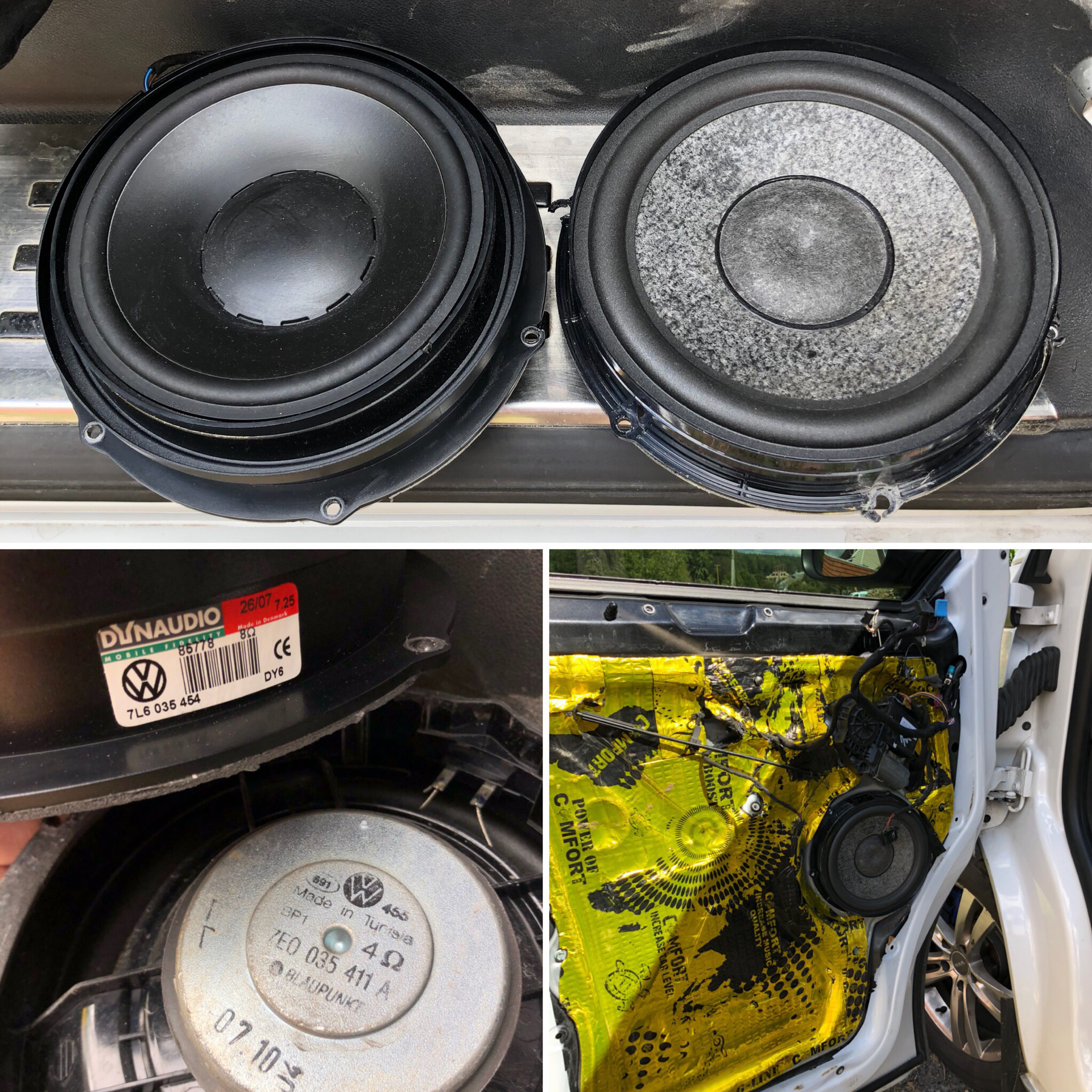 Колонка номер 2. Dynaudio t5 10ch. 7l6035454. Dynaudio VW t6. Dynaudio VW t5.