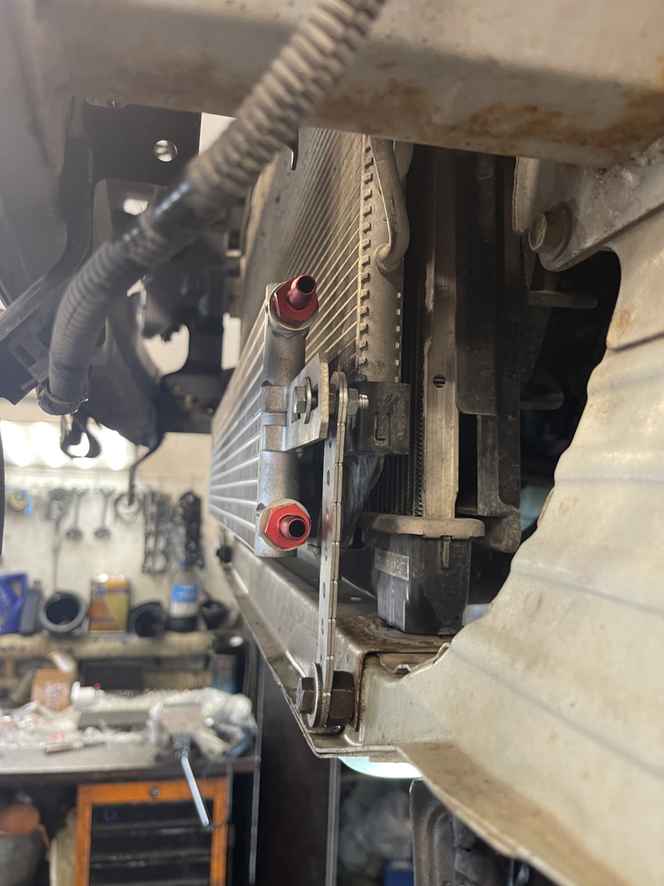 Установка дополнительно радиатора вариатора. И снова перегрев ...