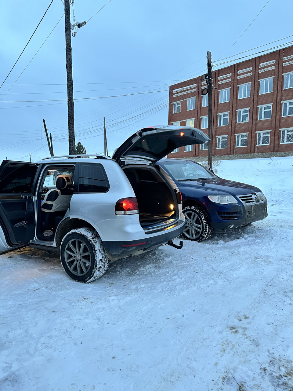 Фото в бортжурнале Volkswagen Touareg (1G)