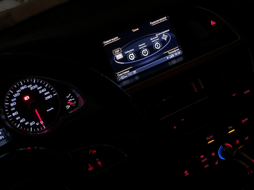 MMI 3G+ и Wireless CarPlay — Audi A5 (1G), 2 л, 2014 года автозвук