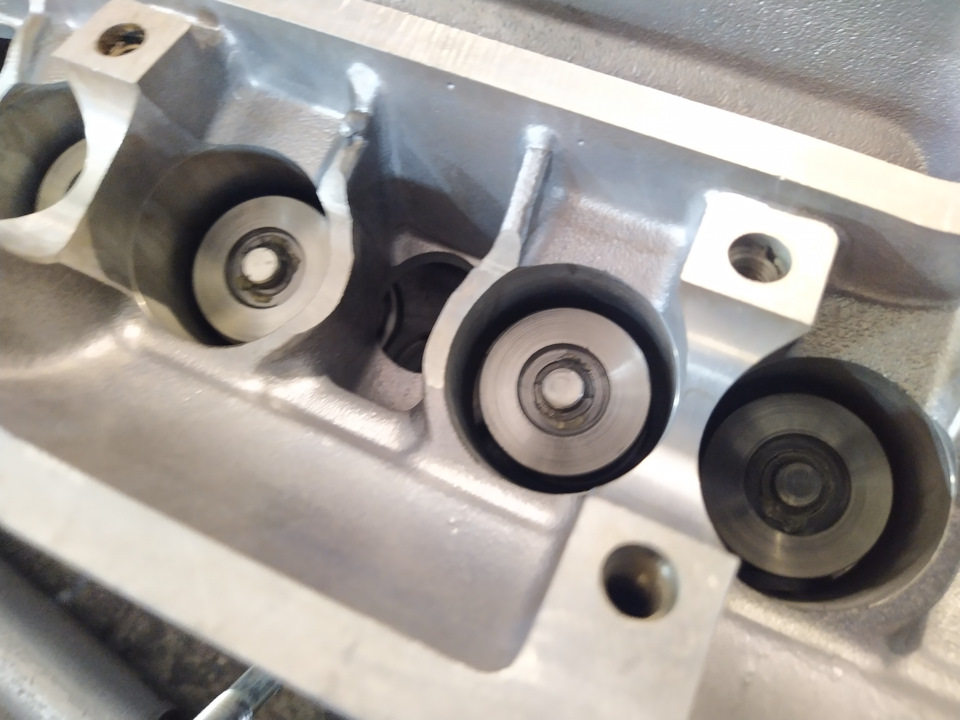 Продувка доработанной гбц БМВ М60. — DRIVE2