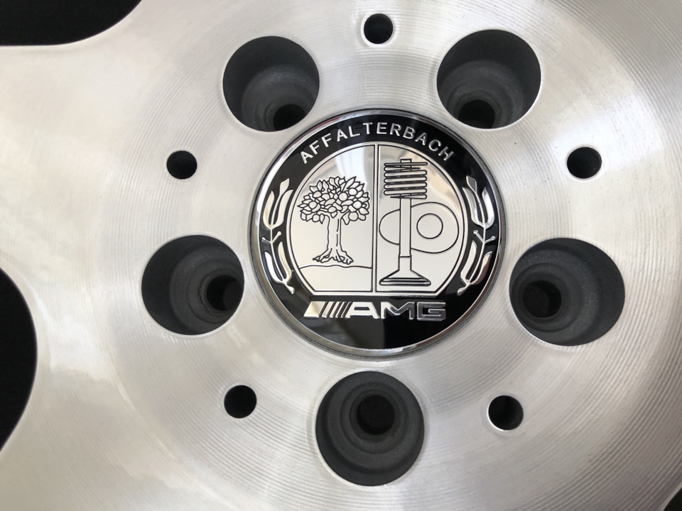 Колпачки колесных дисков AMG (копия). — Mercedes-Benz E-Class (W124), 3 ...