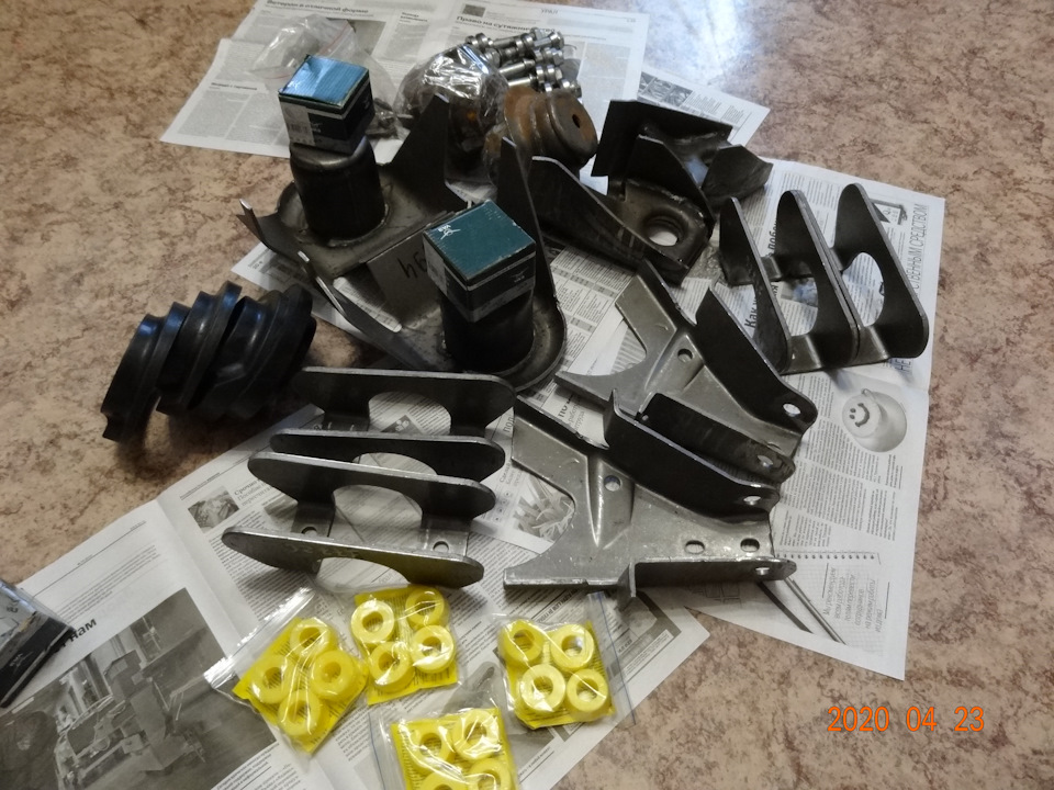 новый уровень… переводим заднюю подвеску на пружинную. — УАЗ 315195 ...